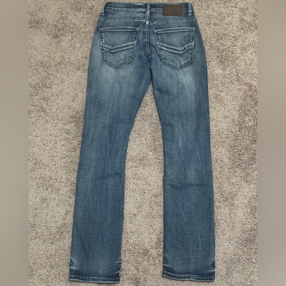 BKE Straight Leg Denim Jeans - Classic Blue